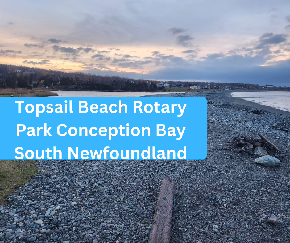 Topsail Beach Rotary Park Conception Bay South Newfoundland